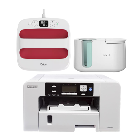 Cricut EasyPress 2, Cricut Mug Press, Sawgrass Sublimation Printer