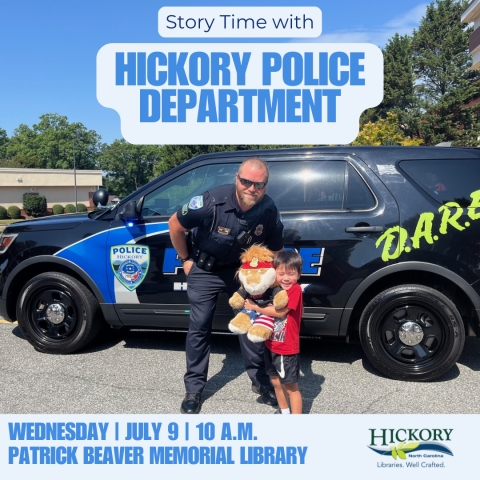 Story Time with Hickory Police Department