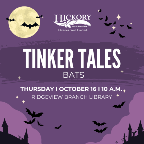 illustration of bats against a night sky