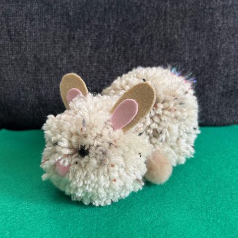 pom pom bunny