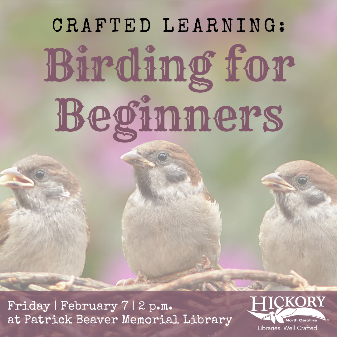 Crafted Learning: Birding For Beginners