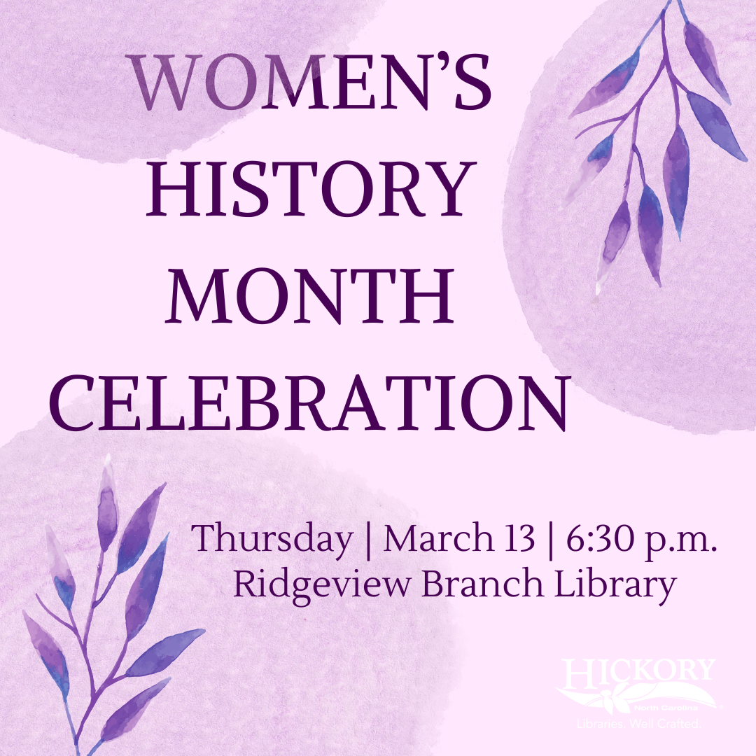 Women's History Month Celebration